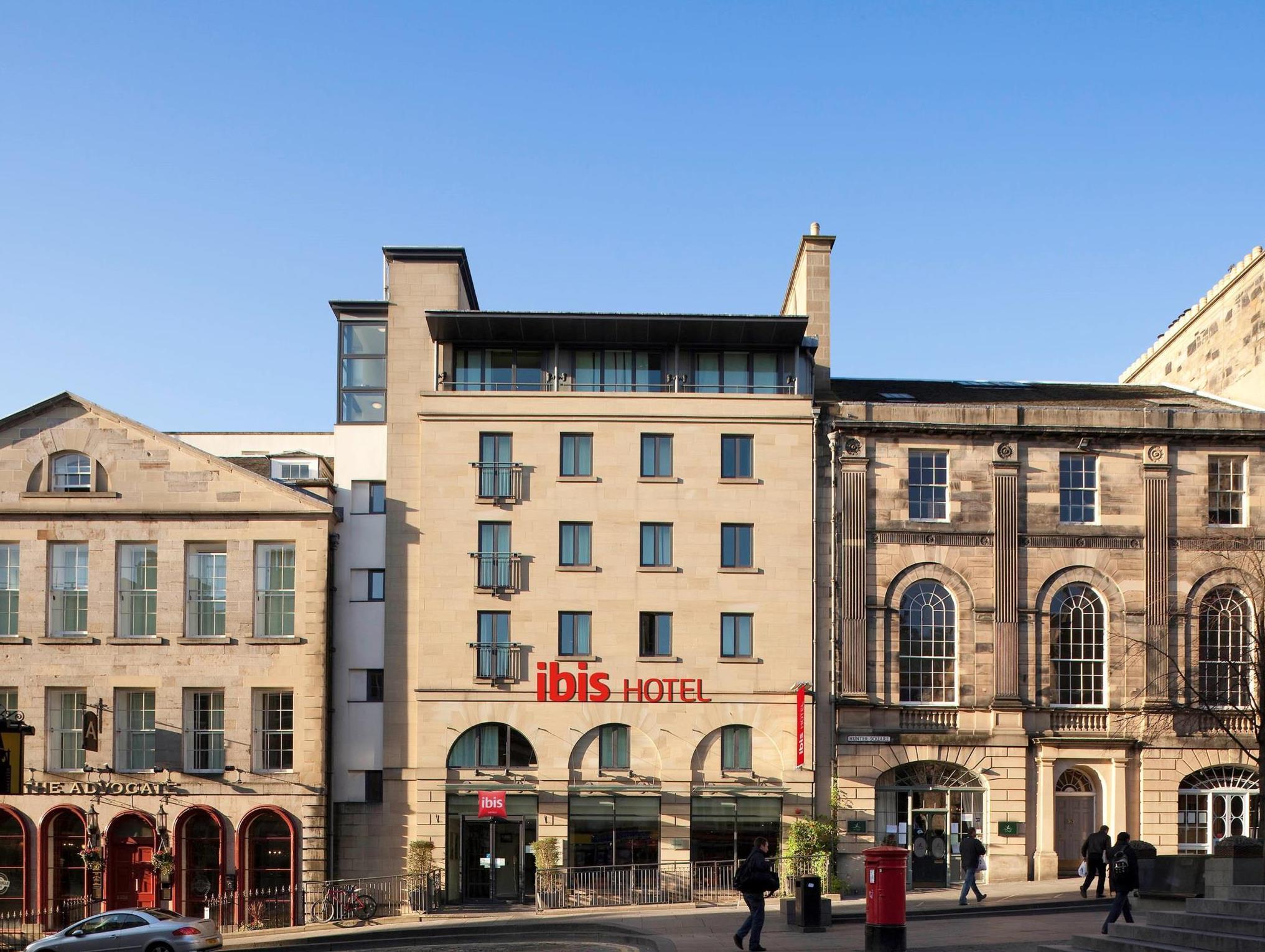 Hotel Ibis Edinburgh Centre Royal Mile - Hunter Square Extérieur photo